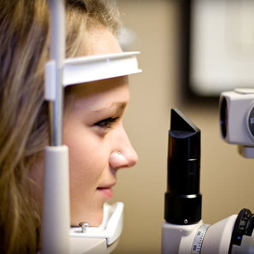 Regular eye examination can prevent vision loss.